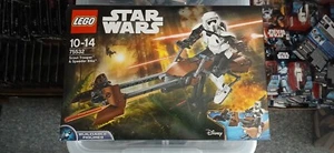 lego star wars scout trooper and speeder bike 75532 buildable figure - Picture 1 of 2