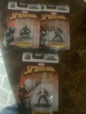 Nano Metalfigs Marvel Spiderman Stealth Spider-girl Spider man 2099 Lot Jada Toy
