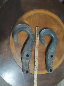 unbranded 10''x 5 1/2'' factory front tow hooks - Picture 1 of 6