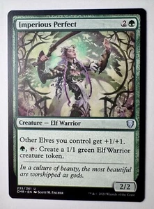 Imperious Perfect - 235 - CMR - NM - MTG Magic the Gathering - Picture 1 of 1