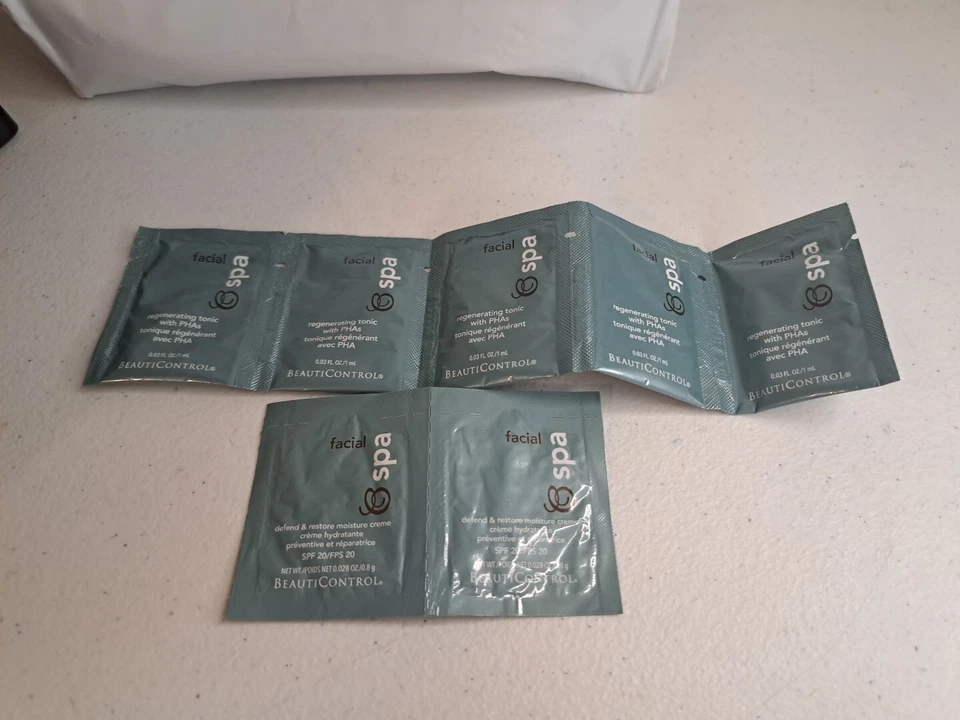 BeautiControl Samples Defend & Restore & Regenerating Tonic Lot Of 7 - Image 1 of 1