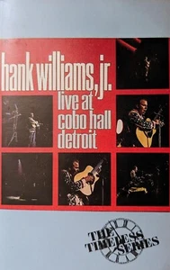 Hank Williams Jr. - Live At Cobo Hall Detroit (1985) cassette - Picture 1 of 3