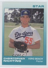 1988 Star Vero Beach Dodgers Chris Nichting #18