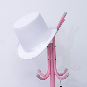  Magician Costume Kids Black Top Hat Prime Showman Hats Men Miss Props Luxury