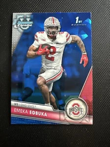2023 Bowman University Chrome Sapphire Edition - #115 Emeka Egbuka (RC) - Foto 1 di 3