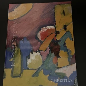 Christie’s Impressionist Modern New York Auction Catalog Art Nov 2008 2024 - Picture 1 of 15
