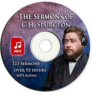 Charles CH Spurgeon-123 Bible Sermons-Preach-Commentary-Study-Quote-MP3 Audio CD - Picture 1 of 3