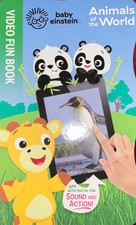 NEW BABY EINSTEIN “Animals of the World" Video Board Book Baby Toddler Boy Girl