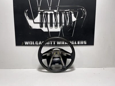 Volante Jeep TJ Wrangler cuero usado 2003 2004 2005 2006 OEM CC FL34 Foto 1 de 4