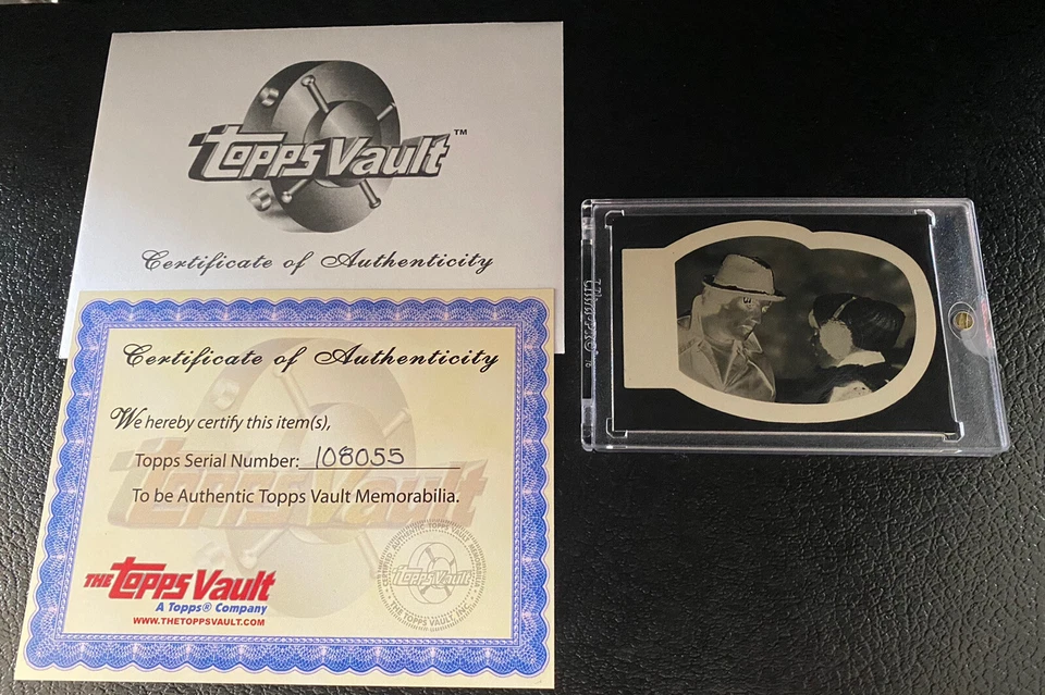 1979 Rocky II Sticker Topps Vault Mask Negative #19 Balboa Sylvester Stallone - Image 1 of 3