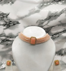 Asian Indian/pakistani Crystal Bridal Necklace Choker Jewellery Set