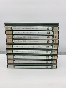 Great Courses Great Masters Life and Music  DVDS and Guidebooks Lot Brahms Haydn - Picture 1 of 7