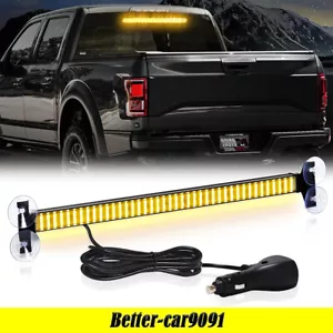 1Pcs 80Led Car Emergency Strobe Flashing Warning Lamp Fog Light Bar Yellow/white - Bild 1 von 15