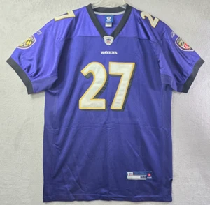 Reebok Baltimore Ravens Ray Rice #27 NFL Shirt Blue Mens Size 54 - Picture 1 of 10