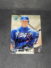 Billy Ashley 1995 Topps Stadium Club #469 Los Angeles Dodgers Auto Signed Card