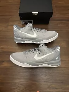 Nike Kobe 8 Protro Wolf Grey White Basketball Sneaker FN0266-003 Size 7Y/8.5W - Picture 1 of 6