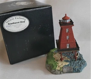 Harbour Lights HL530 Southwest Reef Louisiana Lighthouse #18797 in Box 2000 Pin - Picture 1 of 14