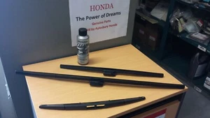 Genuine Honda CR-V Front & Rear Wiper Blades ( ** CR-V 2013 - 2019 ** ) - Picture 1 of 3