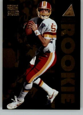 1995 PINNACLE ZENITH EDITION FOOTBALL CARD #Z132 HEATH SHULER ROOKIE REDSKINS - Image 1 of 2
