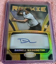 Darnell Washington 2023 Certified SSP Gold Mirror Rookie Auto 25/25 - Steelers