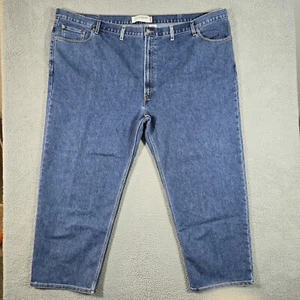 Levis Jeans Men 56x30 Blue 550 Relaxed Fit Taper Medium Wash Denim Comfort - Picture 1 of 14