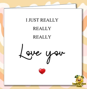 Valentines Day Card Wife Girlfriend Fiancé Husband Boyfriend Partner Wife /AN - Picture 1 of 3