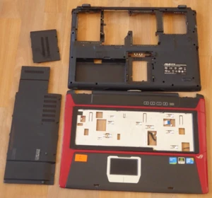 Carcasa cubierta cubierta superior/inferior Asus G71G, G71GX Gaming Notebooks - Imagen 1 de 2