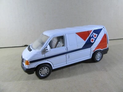275T Rara Giocattolo Metallo Volkswagen Transporter T4 Pubblicità VW Bianco 1: - Immagine 1 di 4