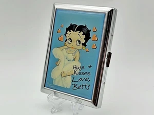 Zigarettenetui Betty Boop Vintage Kartenetui Smoking Box Sammlerstück Tobacciana - Bild 1 von 12