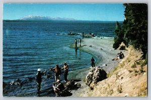Fishing on Yellowstone Lake – Cutthroat Trout Scene - Picture 1 of 2