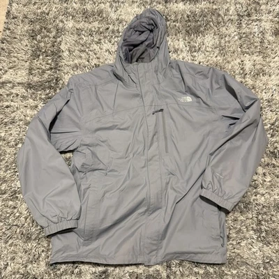 Chaqueta de Lluvia The North Face Para Hombres XL Gris Abrigo Impermeable DryVent Pit Cremalleras Foto 1 de 4