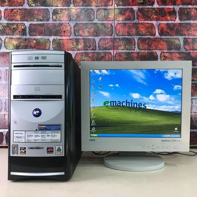 eMachines T6410 PC Retro Gaming AMD Athlon 2.20GHz 384MB RAM (Windows XP) - Image 1 of 4
