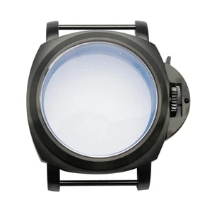 44mm Black Stainless Steel Brushed Case For ETA 6497 6498 Tianjin ST36 Movement - Picture 1 of 4