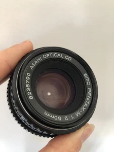 Asahi Pentax SMC Pentax-M 50mm 1:2 Lens For Pentax SLR Film Cameras 1:2 - Picture 1 of 7