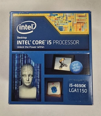 Procesador Intel Core i5-4690K 3,5 GHz cuatro núcleos en caja (BX80646I54690K) Foto 1 de 4