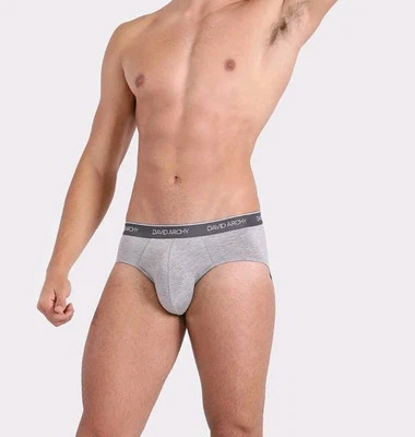 DAVID ARCHY Bamboo Spandex  Briefs  4Pack  Small - Image 1 of 4
