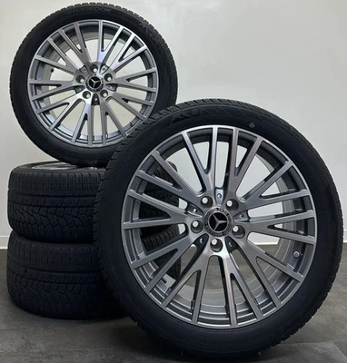 Original Mercedes B-Klasse W247 18Zoll Felgen A1774010600 Winterreifen 225 45R18 - Bild 1 von 4