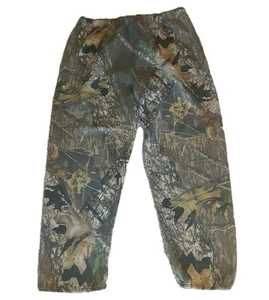 VINTAGE Mossy Oak Field Staff Camo Sweatpants Men’s XL Joggers Outdoors (FLAW) - Picture 1 of 6