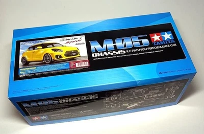 TAMIYA EP RC Car 1/10 Suzuki Swift Sport M-05 with Yellow Body 58679 EC299 - Image 1 of 4