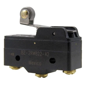 HONEYWELL BZ-2RW822-A2 SnapActionSwitch,RollerLever,1NO/1NC 6DXD1 - Picture 1 of 1