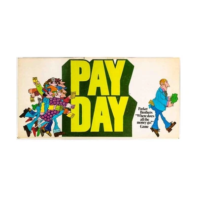 Parker Bros Boardgame Payday (1976 Ed) Box Fair/VG+ - Image 1 of 2