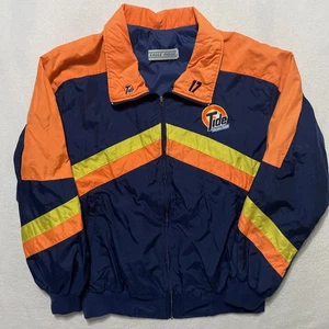 Vintage Tide Racing Jacke Eagle Ridge Windbreaker Bomber USA Made XL 17 Waltrip - Bild 1 von 9