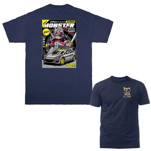 Japan Monster Drift Streetwear Imported Tuned Custom JDM Sports Car T-shirt - Picture 1 of 17