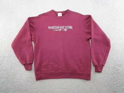 Sudadera bordada vintage Y2K Northeast Iowa Community College talla S Foto 1 de 4