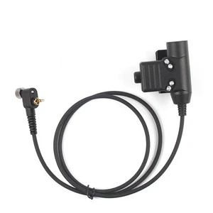 For Motorola MTP850 U94 PTT Walkie Talkie Radio Tactical Headset Adapter - Picture 1 of 7