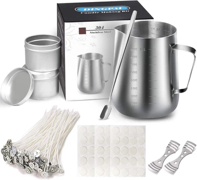 Candle Making Supplies, DIY Candles Craft Tools Including Candle Make Pouring... - Image 1 of 4