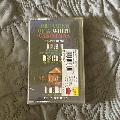 Dreaming of a White Christmas Cassette 1992 Bennett, Streisand See Photos Sealed - Image 1 of 3