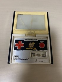 Game & Watch Donkey Kong Jr. Panorama Screen No Battery Cover