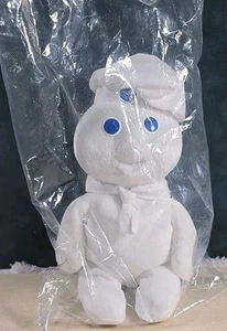 Pillsbury Giggling Doughboy Sitzsack Puppe VERSIEGELT im Originalbeutel funktioniert! - Bild 1 von 3