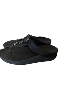 Fitflop Damen-Sandalen 9 Plateau-Riemen Schlangenmuster Medaillon Komfort Freizeit - Bild 1 von 8